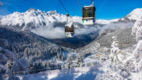 Les pistes, studio 4 personnes au pied du télécabine